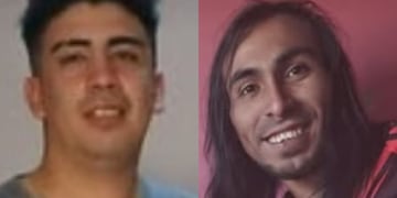 Héctor Omar Carrasco (30) y Luciano Vivar (23)