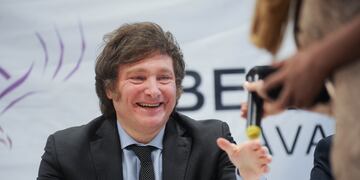 Javier Milei. Foto Federico Lopez Claro