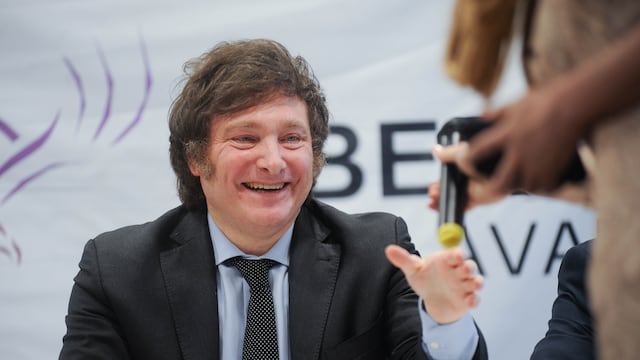 Javier Milei. Foto Federico Lopez Claro