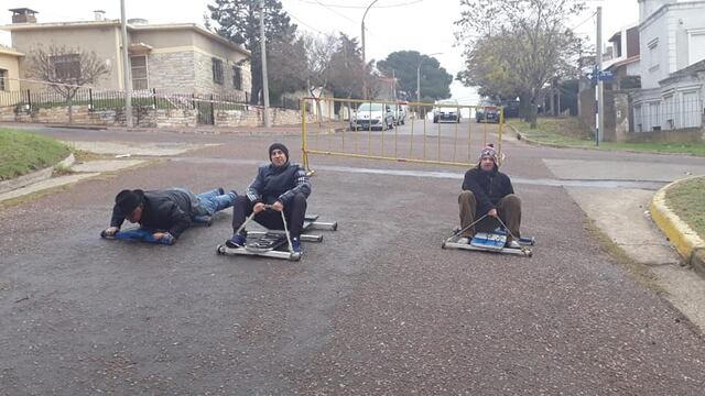 Hoy largada de carritos a rulemanes en Punta Alta