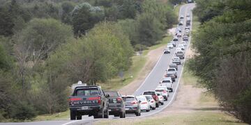 El vehículo fue visto en el interior de la provincia de Córdoba y llamó la atención en las redes.