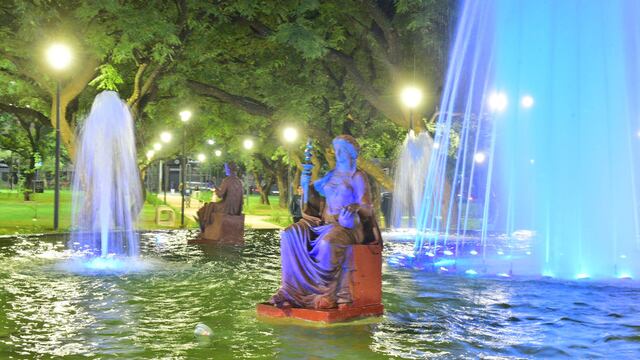 El Parque Las Heras fue reinaugurado, y desde este martes se abre a todos los vecinos (Fotos: Ramiro Pereyra/La Voz).