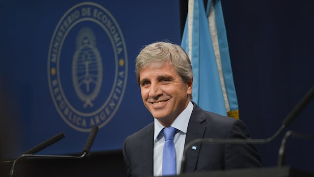 Luis Caputo, ministro de Economía de la Nación.