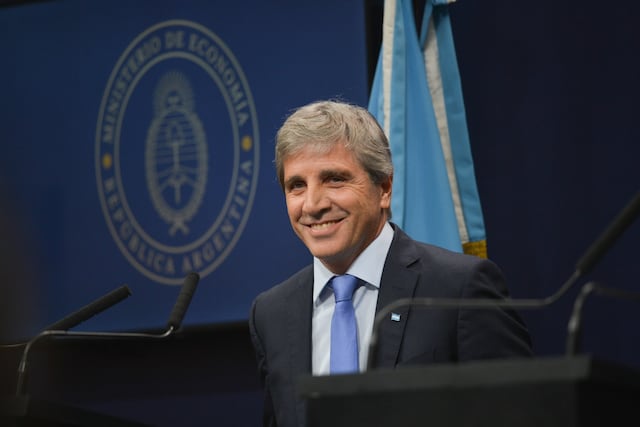 Luis Caputo, ministro de economía. (Gentileza Ministerio de Economía de la Nación)