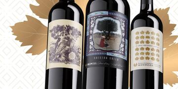 Las tres etiquetas ganadoras del Concurso de diseño de etiquetas de vino 2021.