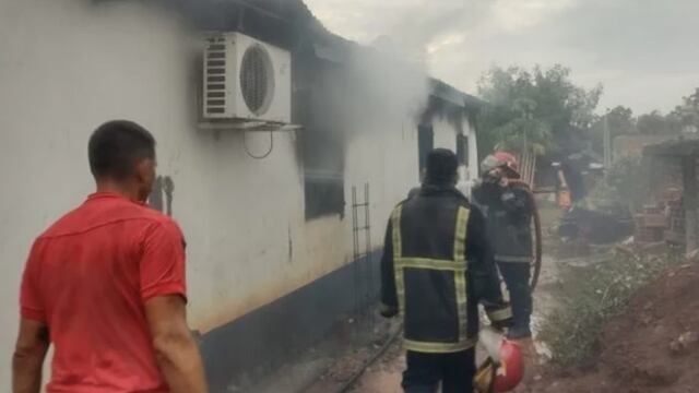 Violencia en Posadas: incendió la vivienda con sus nietas dentro.