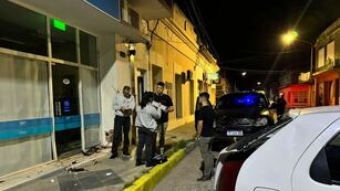 Operativo de seguridad tras el incidente de tránsito.