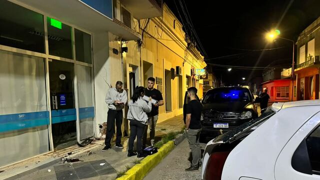 Operativo de seguridad tras el incidente de tránsito.