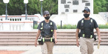Agentes de la Guardia Urbana de Rafaela