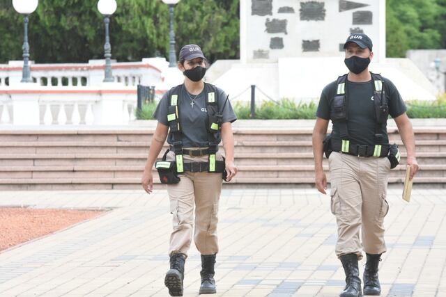 Agentes de la Guardia Urbana de Rafaela