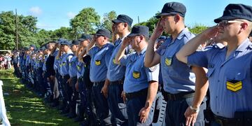 Cadetes de la Policía de Misiones