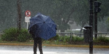 Lluvias en Buenos Aires.