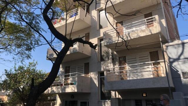 El pintor cayó desde un cuarto piso.