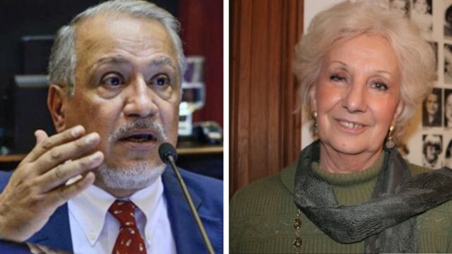 Juan Carlos Romero cruzó a Estela de Carlotto.