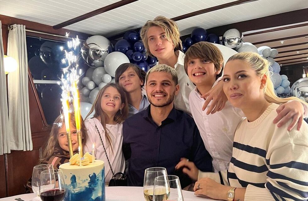 Wanda Nara y sus hijos fueron a ver jugar a Mauro Icardi: “Siempre cerquita tuyo”