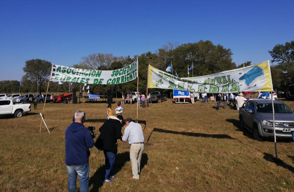 Ganaderos correntinos se sumaron a la protesta nacional contra el Gobierno nacional