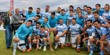 A su paso por Jujuy, el seleccionado argentino de rugby Los Pumas.