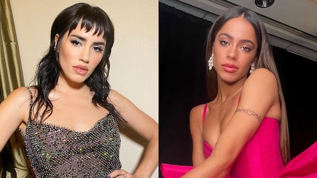 Lali Espósito y Tini Stoessel, dos que se sumaron a la tendencia de "tanga a la vista".