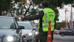 Control de Gendarmería Nacional. (Archivo)