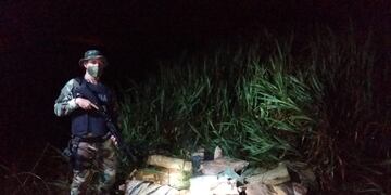 Prefectura Naval Argentina secuestró marihuana en Montecarlo.