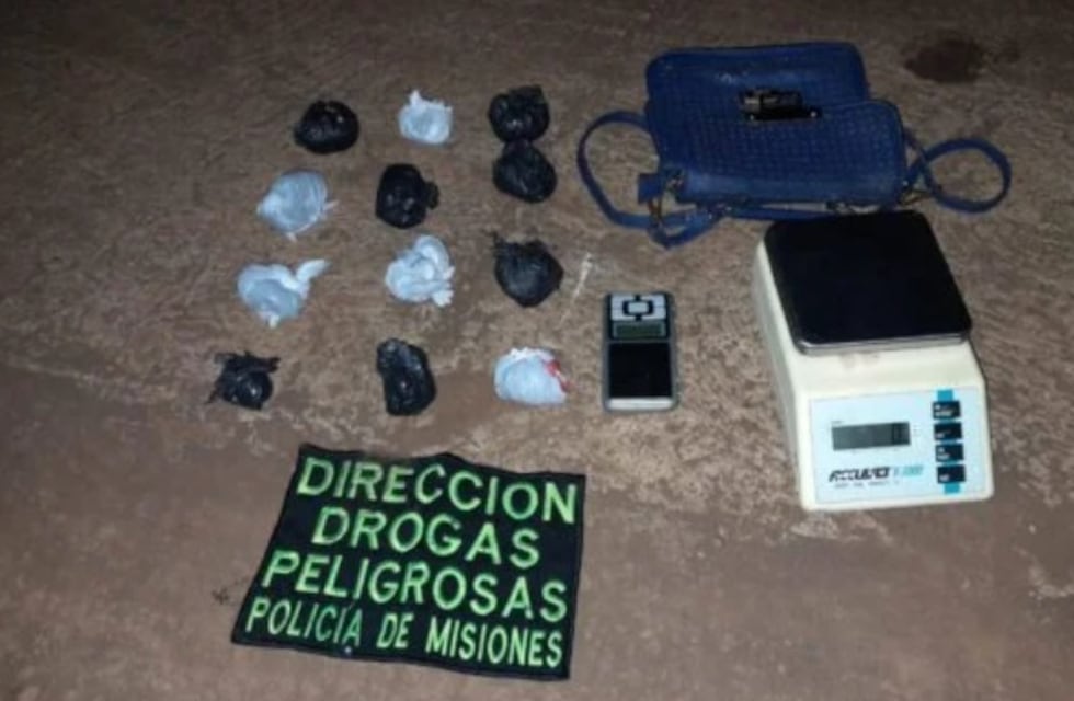 Tras evitar inspección policial, fueron detenidos por narcomenudeo en Garupá