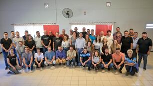 Diálogo de referentes del Partido Socialista de cuatro departamentos, entre ellos, Castellanos