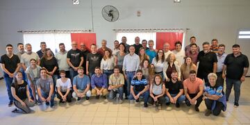 Diálogo de referentes del Partido Socialista de cuatro departamentos, entre ellos, Castellanos