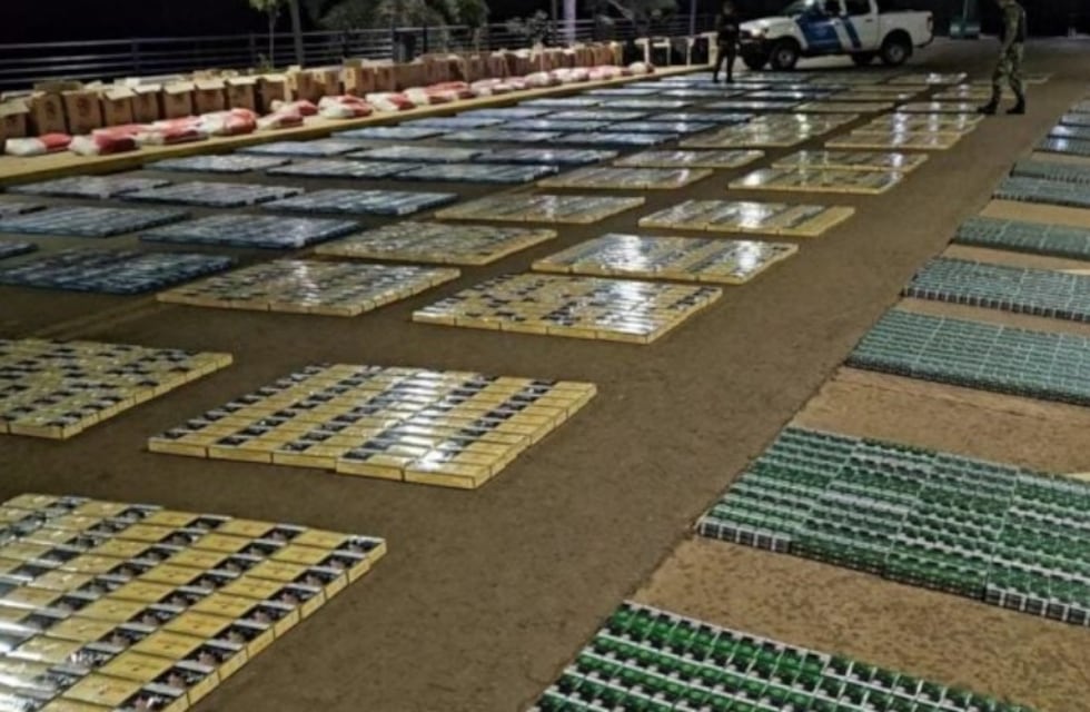 El Soberbio: incautan millonario contrabando de cigarrillos