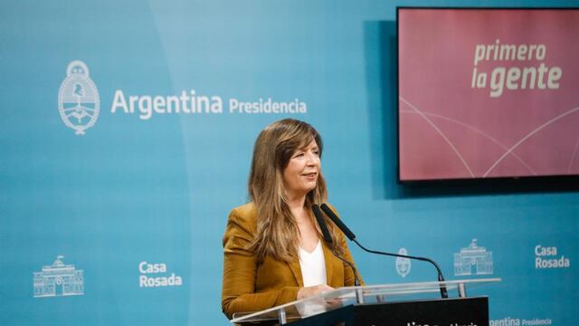 Gabriela Cerruti, portavoz de la Casa Rosada, se refirió a la entrevista que mantuvo Alberto Fernández en TN. Foto: Prensa de Gobierno.