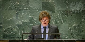 Milei sostuvo hoy que la ONU perdió "credibilidad". Foto: ONU / NA