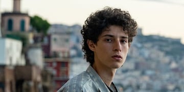 Filippo Scotti es Fabietto Schisa en "Fue la mano de Dios". (Netflix)