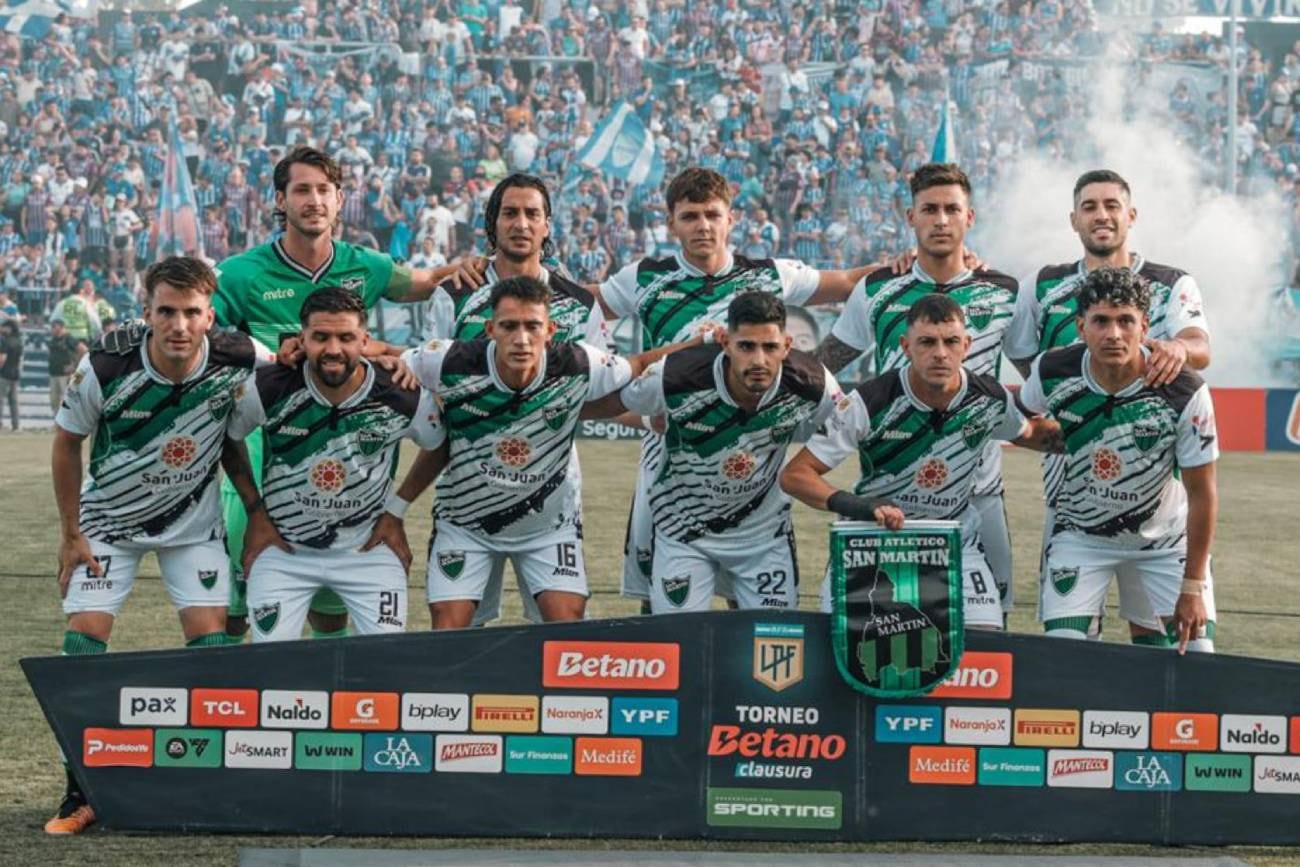 El plan de San Martín de San Juan ante Lanús (Prensa)