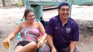 Selva y Carlos protagonizaron un lindo momento en San Marcos Sierras.