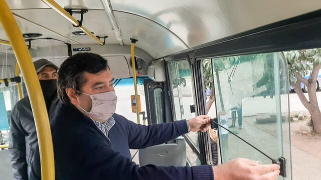 La AMT dispuso que los colectivos de Saeta deberán circular con las ventanillas abiertas