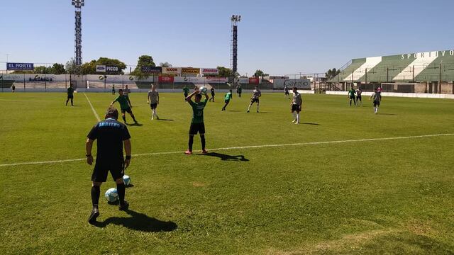 El Oscar C. Boero recibió al equipo rafaelino. (Foto: Prensa Sportivo Belgrano)