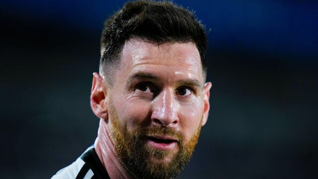 Lionel Messi fue homenajeado por la AFA. (AP)