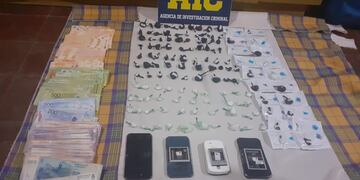Operativo contra el narcotráfico en Rafaela