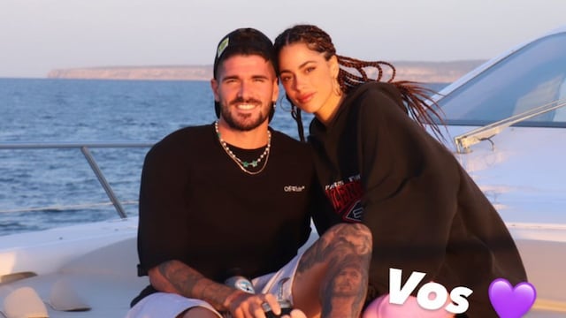 Rodrigo de Paul y Tini Stoessel.