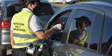 Test de olfato por coronavirus en los accesos a Rafaela