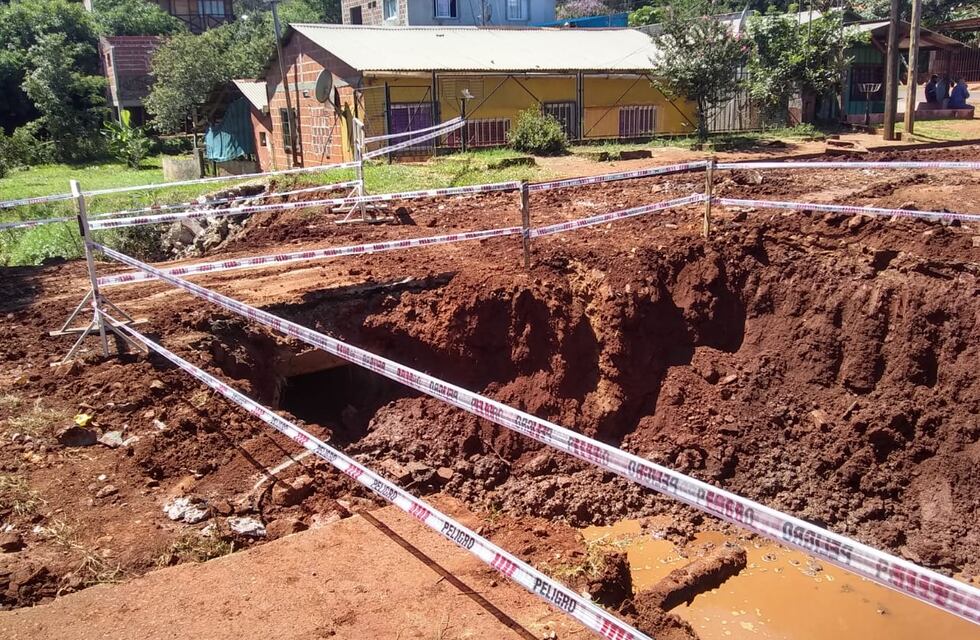 Oberá: el municipio realiza mejoras en el Puente de calle Alfredo Palacios