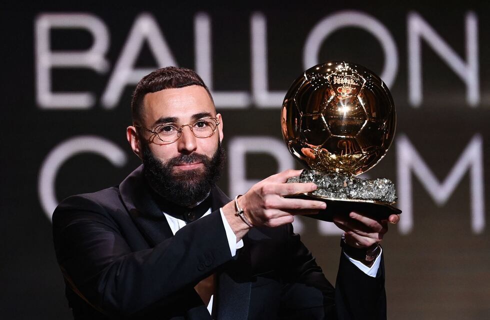 Karim Benzema se quedó con el Balón de Oro 2022