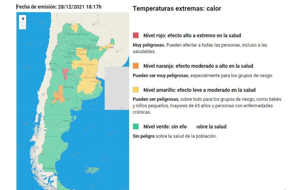 Concordia se encuentra en alerta amarilla a naranja por altas temperaturas