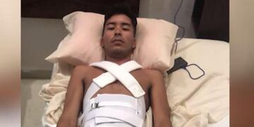 Sufrió un serio accidente y necesita ayuda para regresar a Córdoba.
