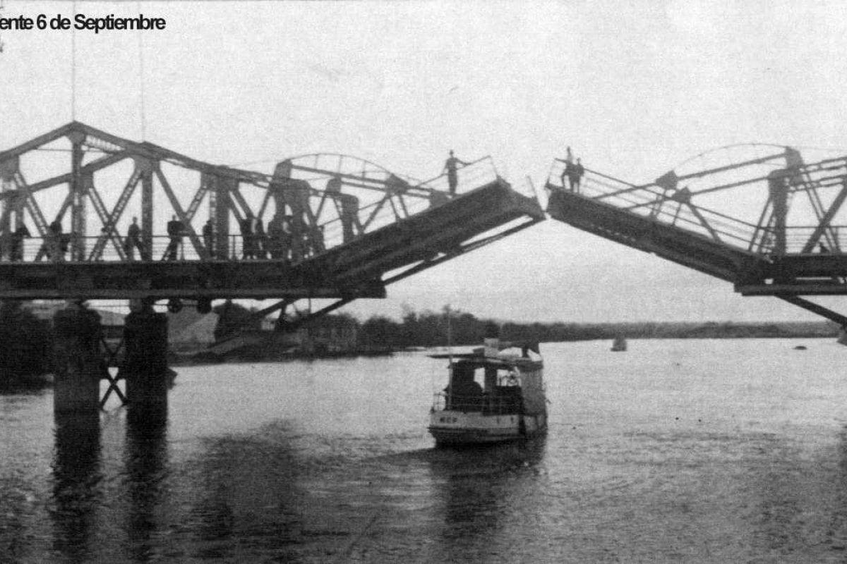 Puente Méndez Casariego de Gualeguaychú: imágenes de su nacimiento