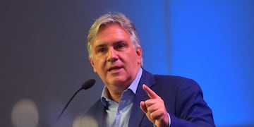 Llaryora habló del polémico video de Rodrigo De Loredo. (Pedro Castillo / La Voz)
