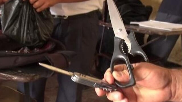 Alumnos llevaron armas a la escuela para defenderse en una escuela de Potrerillos, Mendoza (imagen ilustrativa).