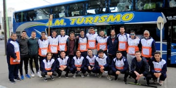 Los puntaltenses Matías Leiva y Christian Tomei forman parte de la Selección Bahiense de Hockey.