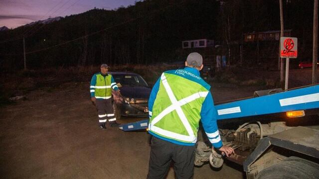 Operativos de tránsito en Ushuaia