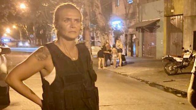 Amalia grnata con chaleco antibalas y pidiendo que el Ejército salga a las calles de Santa Fe.