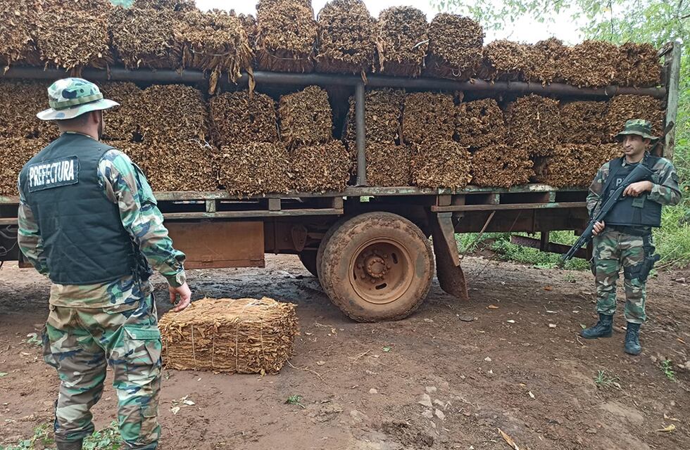 El Soberbio: incautan contrabando de tabaco